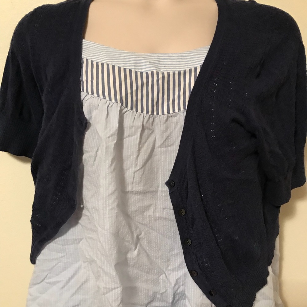 Cardigan and tank